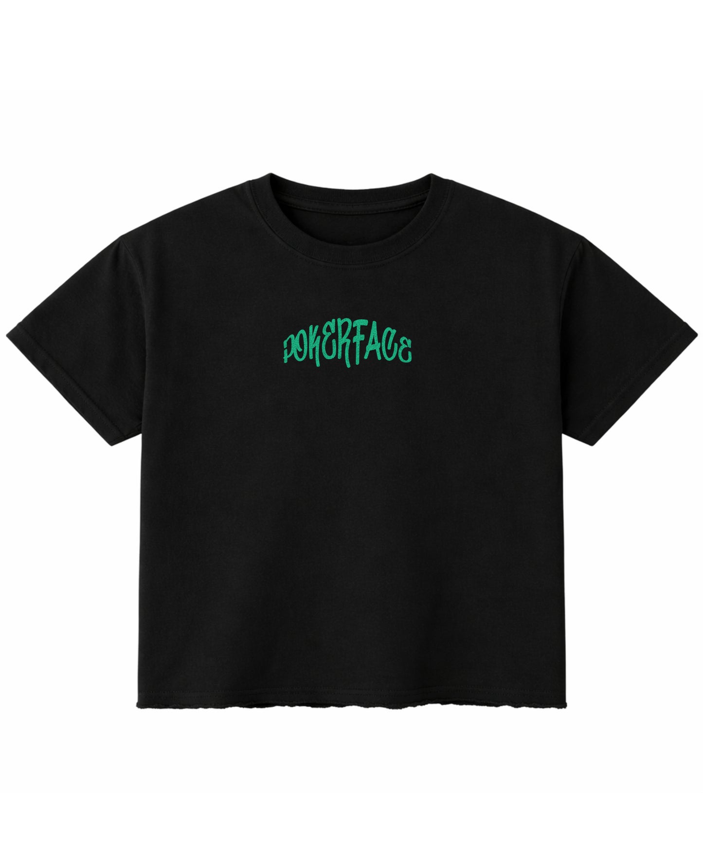 Black Boxy Fit T-shirt Front Design