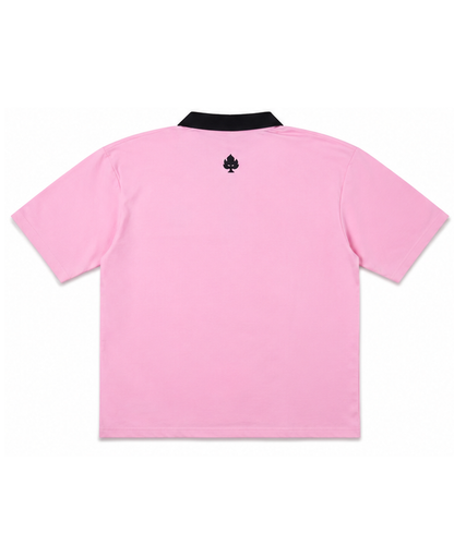 Pink Vibe Polo T-Shirt - POKERFACE® Streetwear