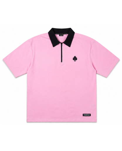 Pink Vibe Polo T-Shirt - POKERFACE® Streetwear