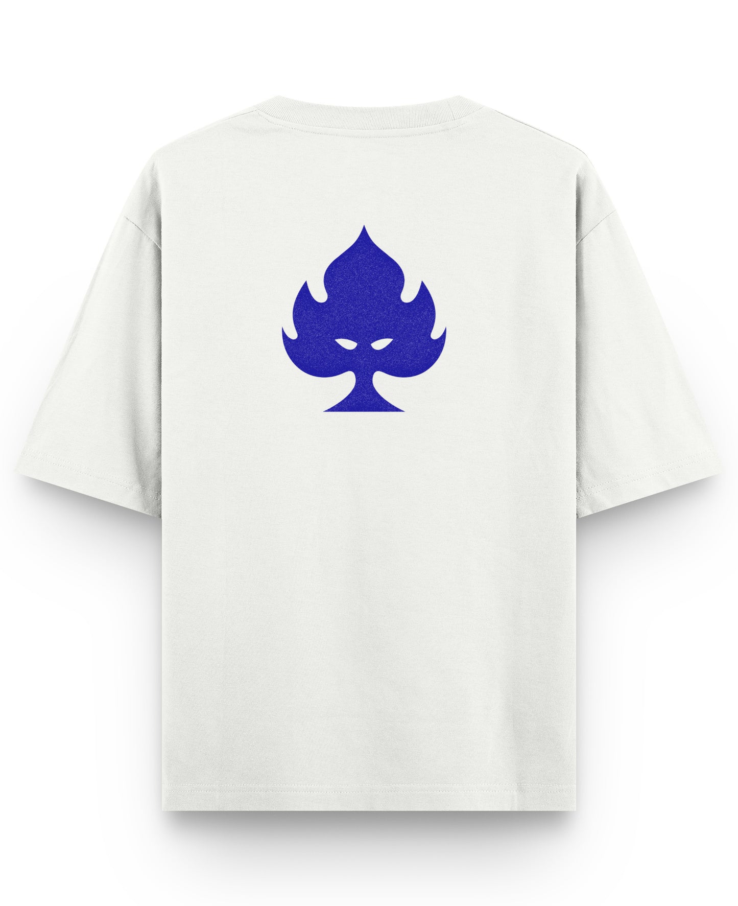 Off White Oversized T-shirt Back Design