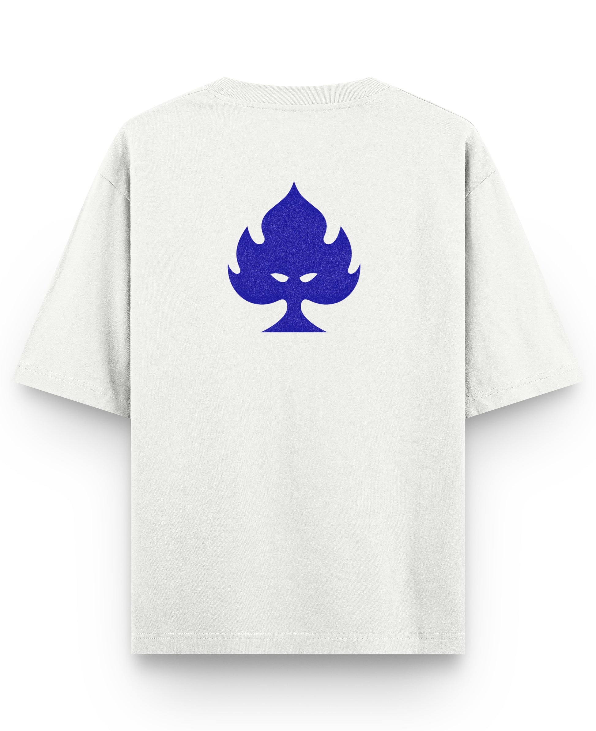 Off White Oversized T-shirt Back Design