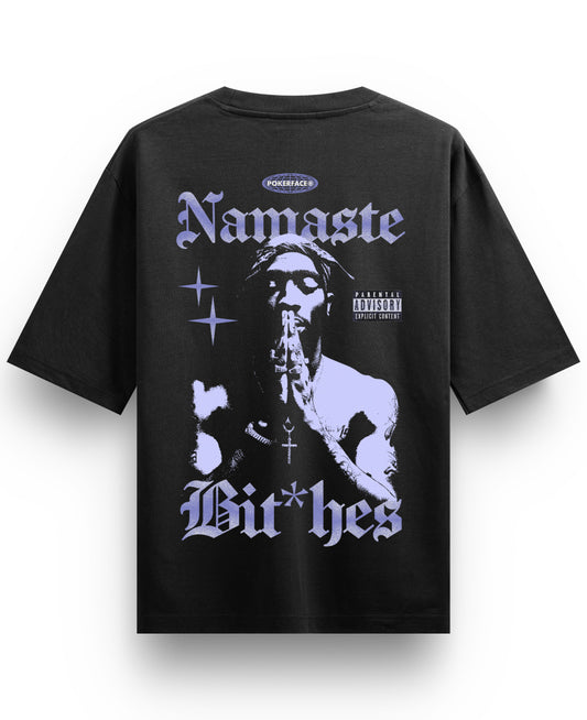 Black Oversized T-shirt Back Design