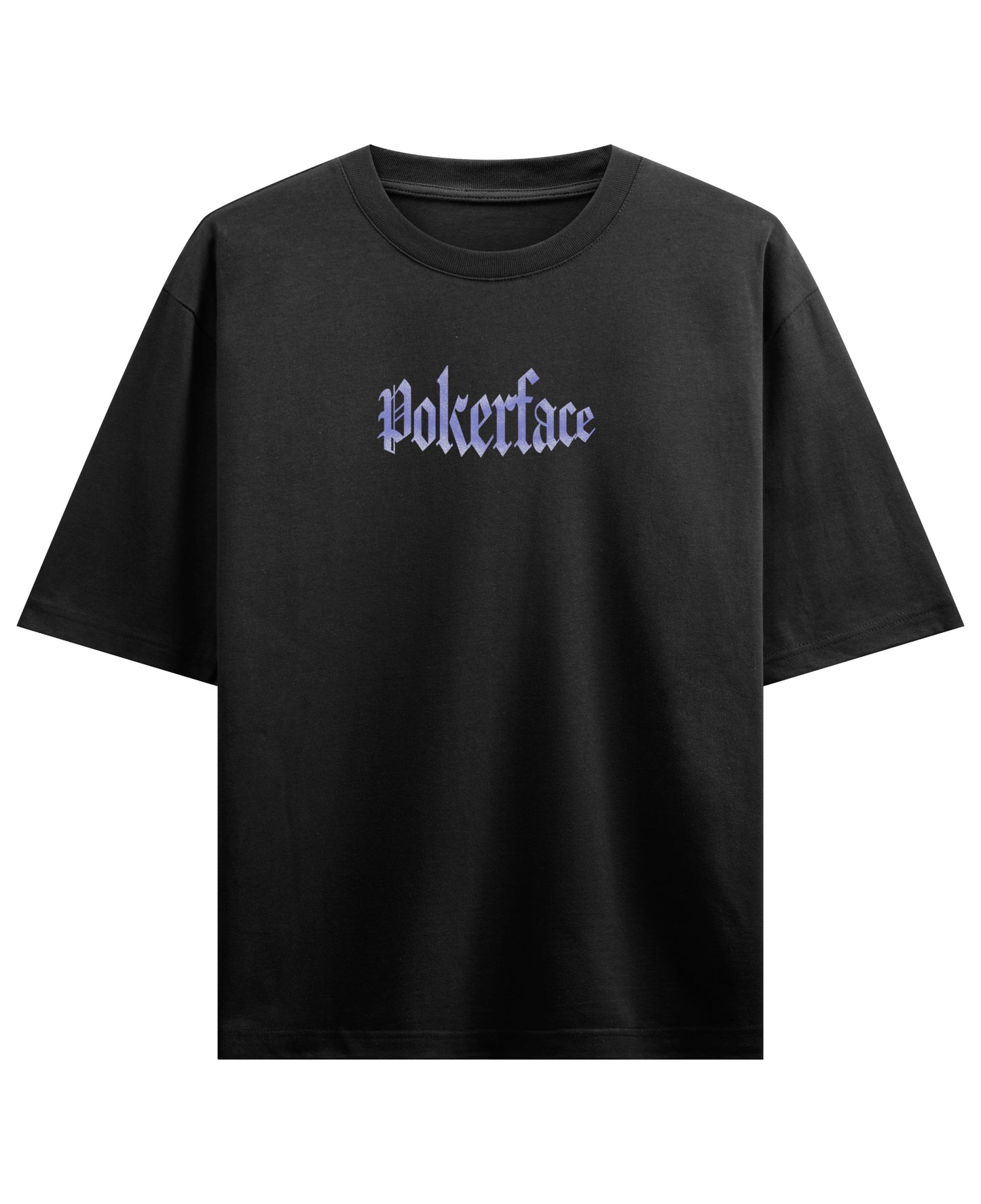 Black Oversized T-shirt Front Design