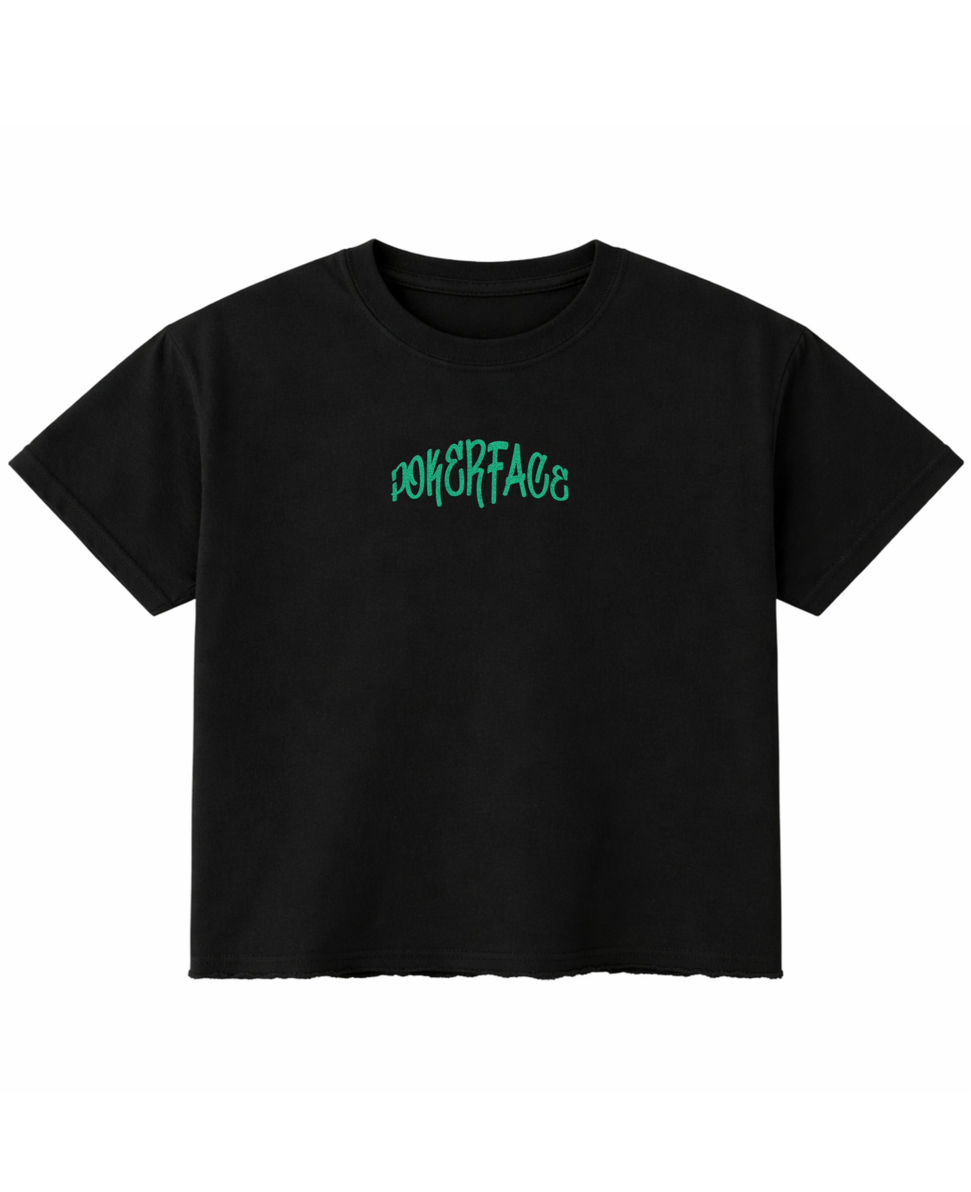 Black Boxy Fit T-shirt Front Design