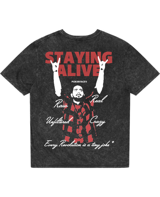 Acidwash Oversized T-shirt Back Design